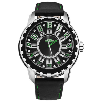 Front view of DeWitt Academia Men's Automatic Watch AC.SLD.002 RPB