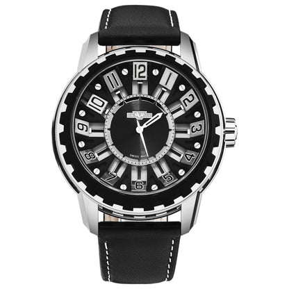 Front view of DeWitt Academia Men's Automatic Watch AC.SLD.004 RPB