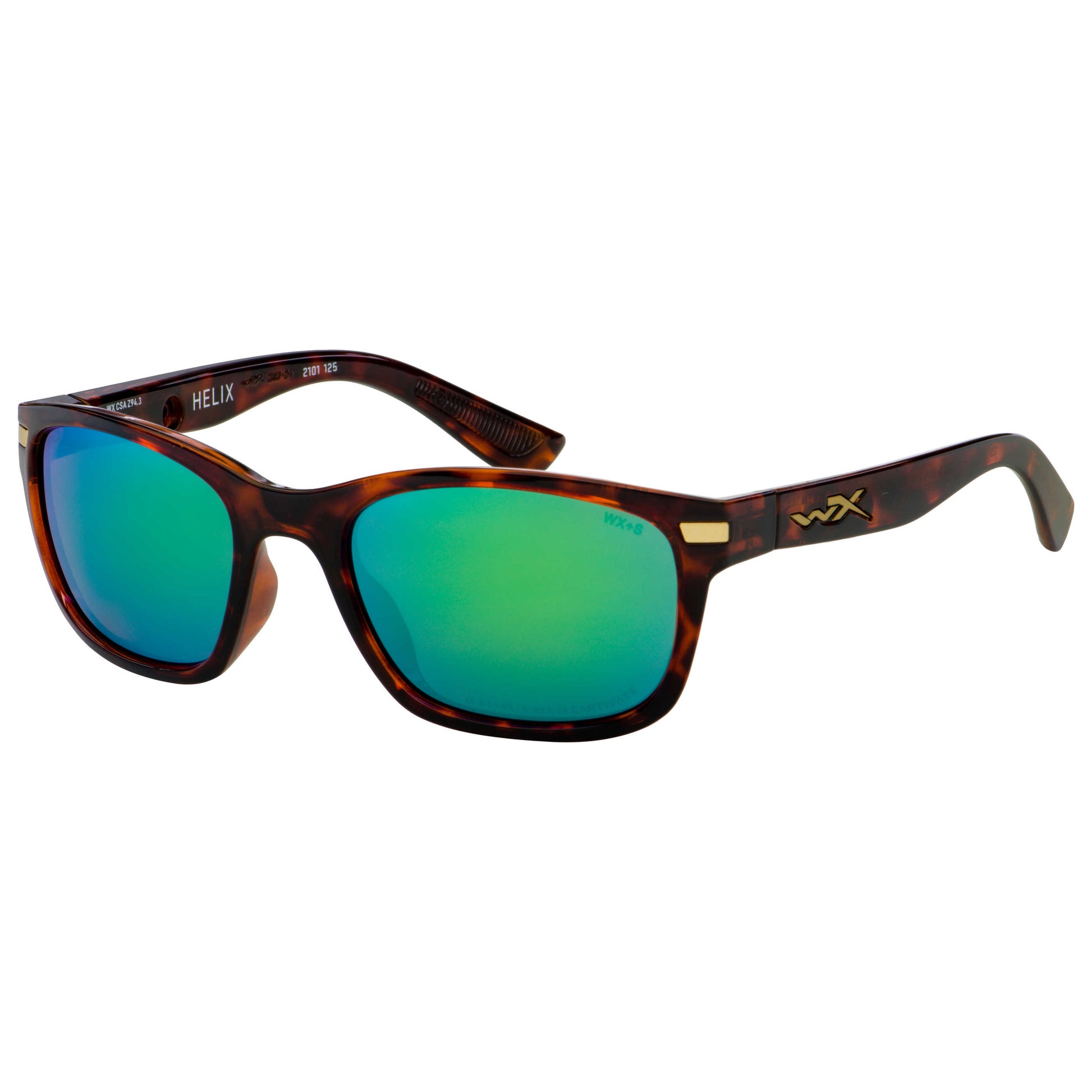 Front view of Wiley X Fashion Men's Sunglasses AC6HLX07