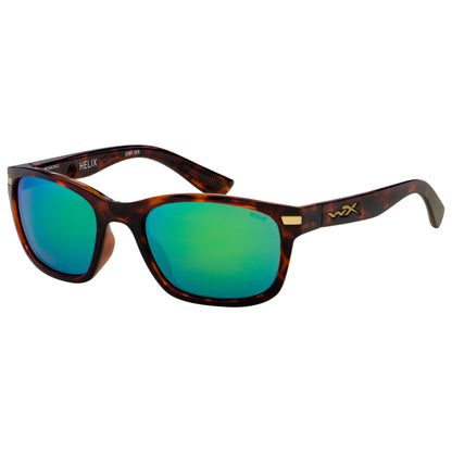 Front view of Wiley X Fashion Men's Sunglasses AC6HLX07