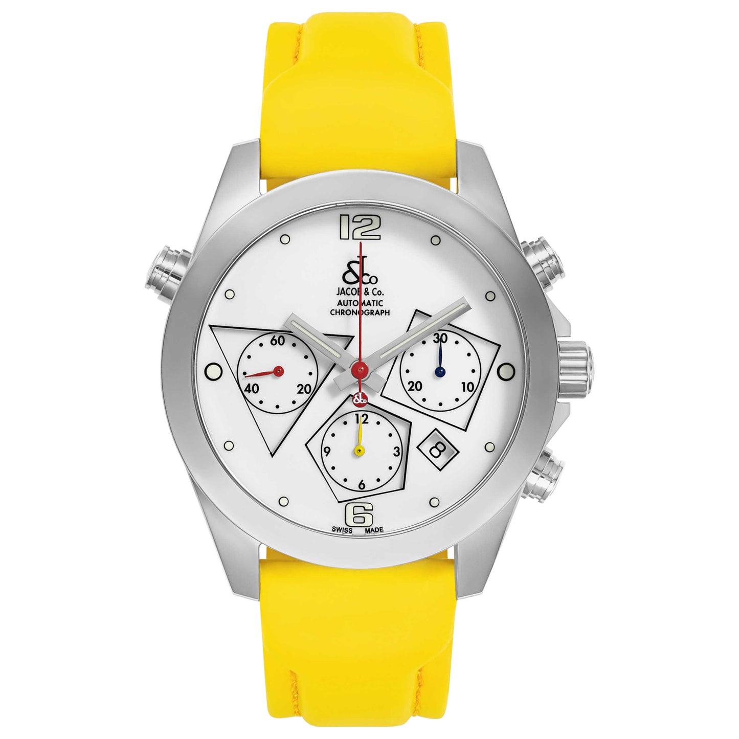 Front view of Jacob & Co. Automatic Chronograph Men's Automatic Watch ACM-6