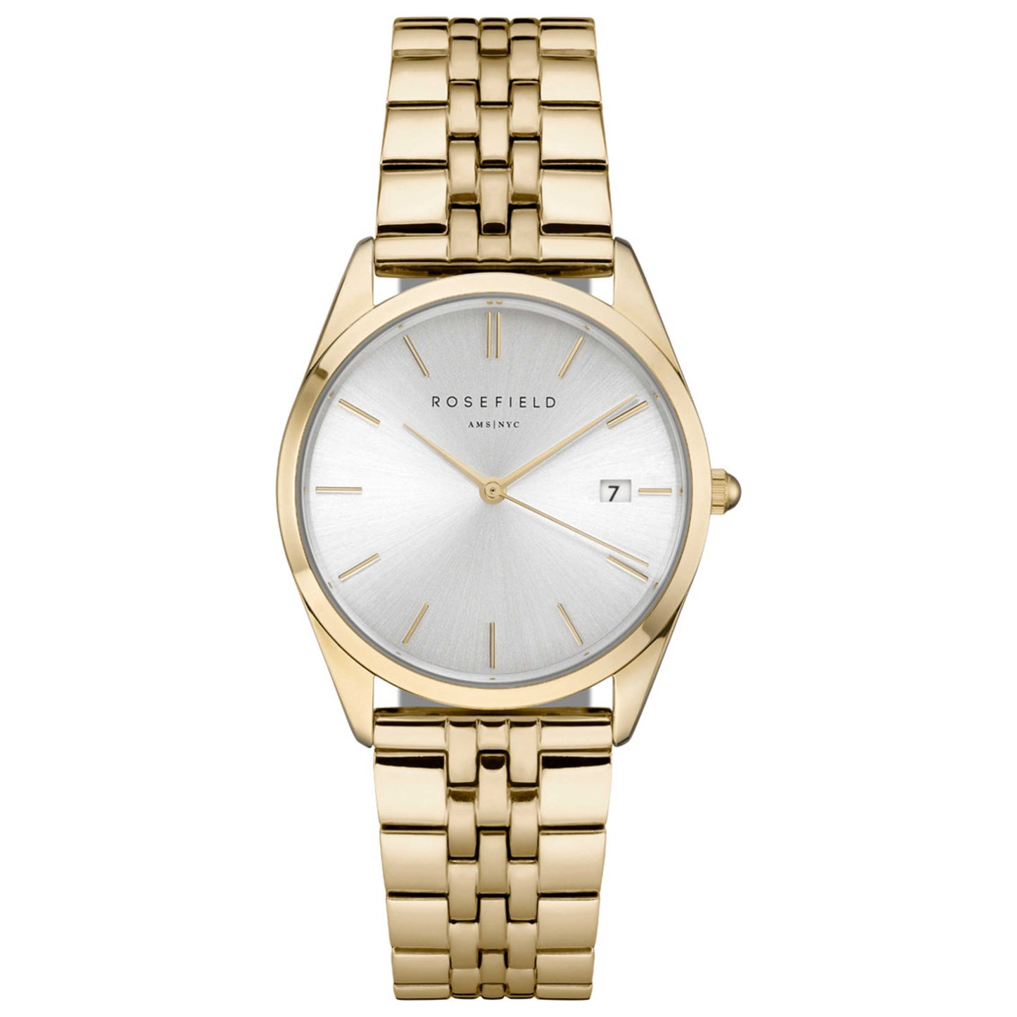 Front view of Rosefield Ace Women's Quartz Watch ACSG-A03