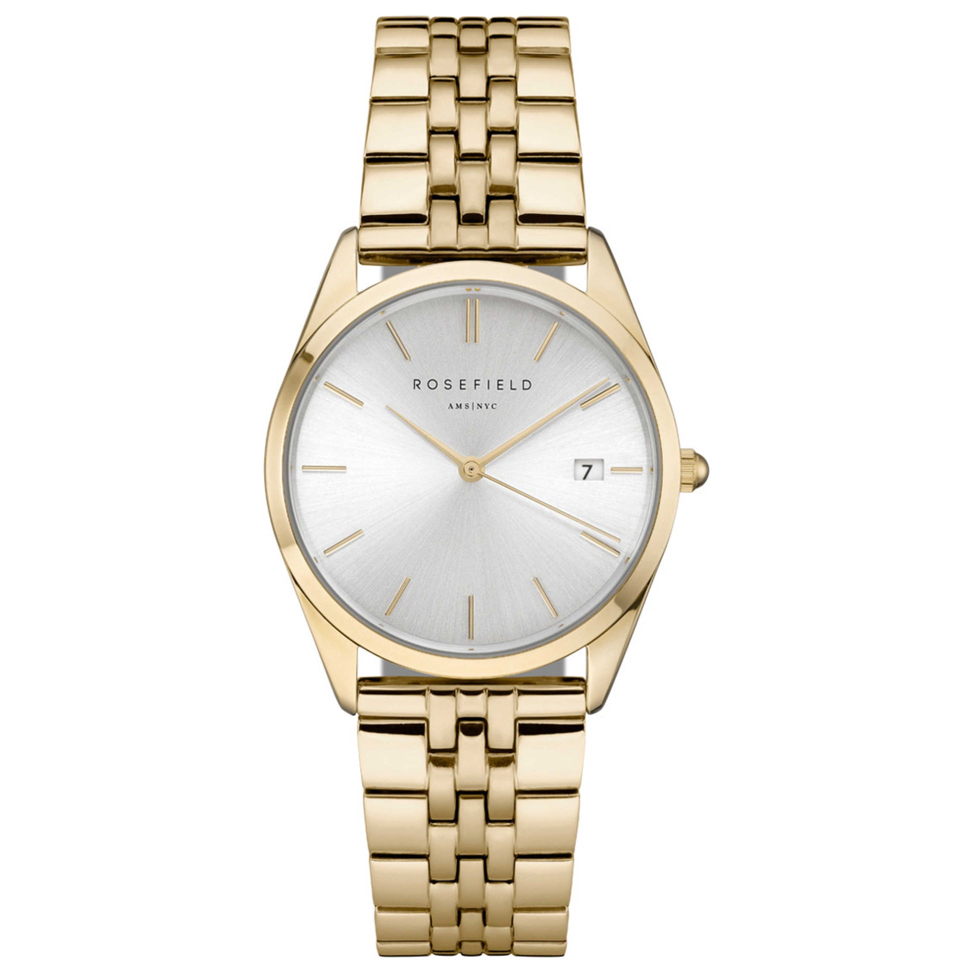 Front view of Rosefield Ace Women's Quartz Watch ACSG-A03