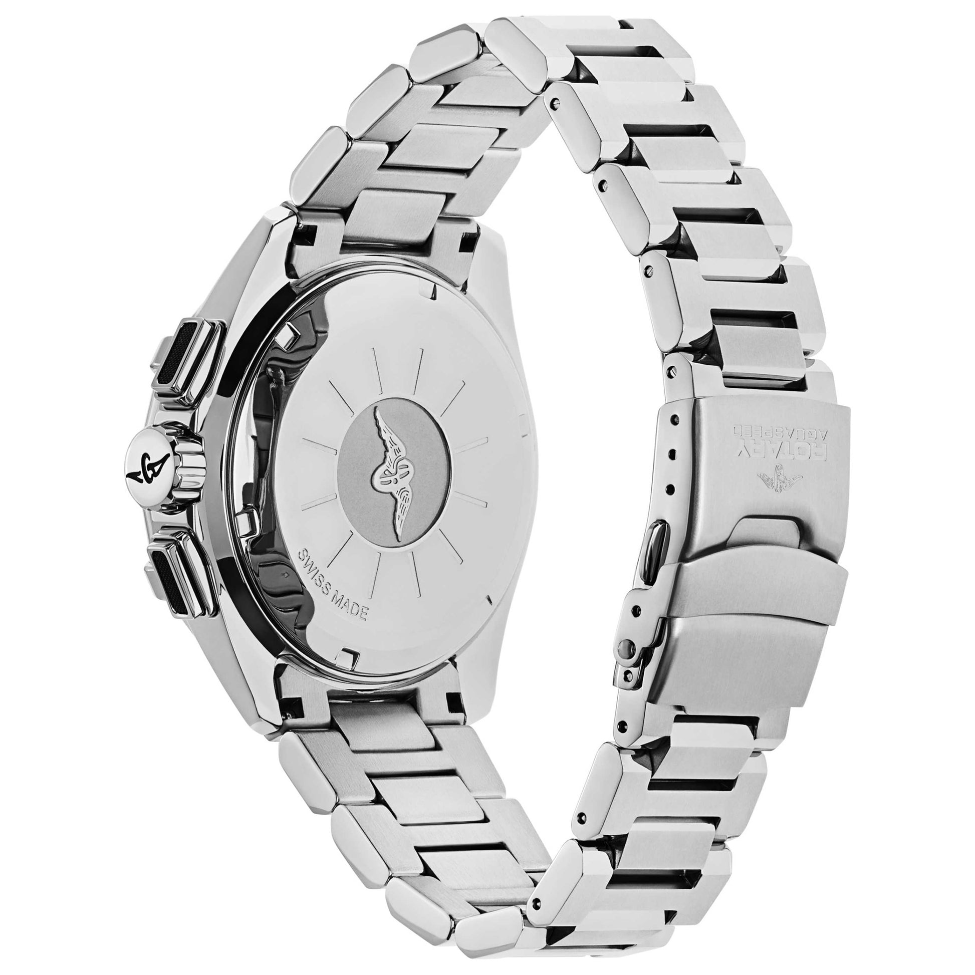 Rotary Aquaspeed Men's Swiss Quartz (Battery-Powered) Watch AGB90088-C-04 - Image #2