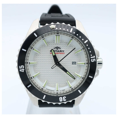 Front view of Rotary Aquaspeed Men's Quartz Watch AGS00293-06-SD