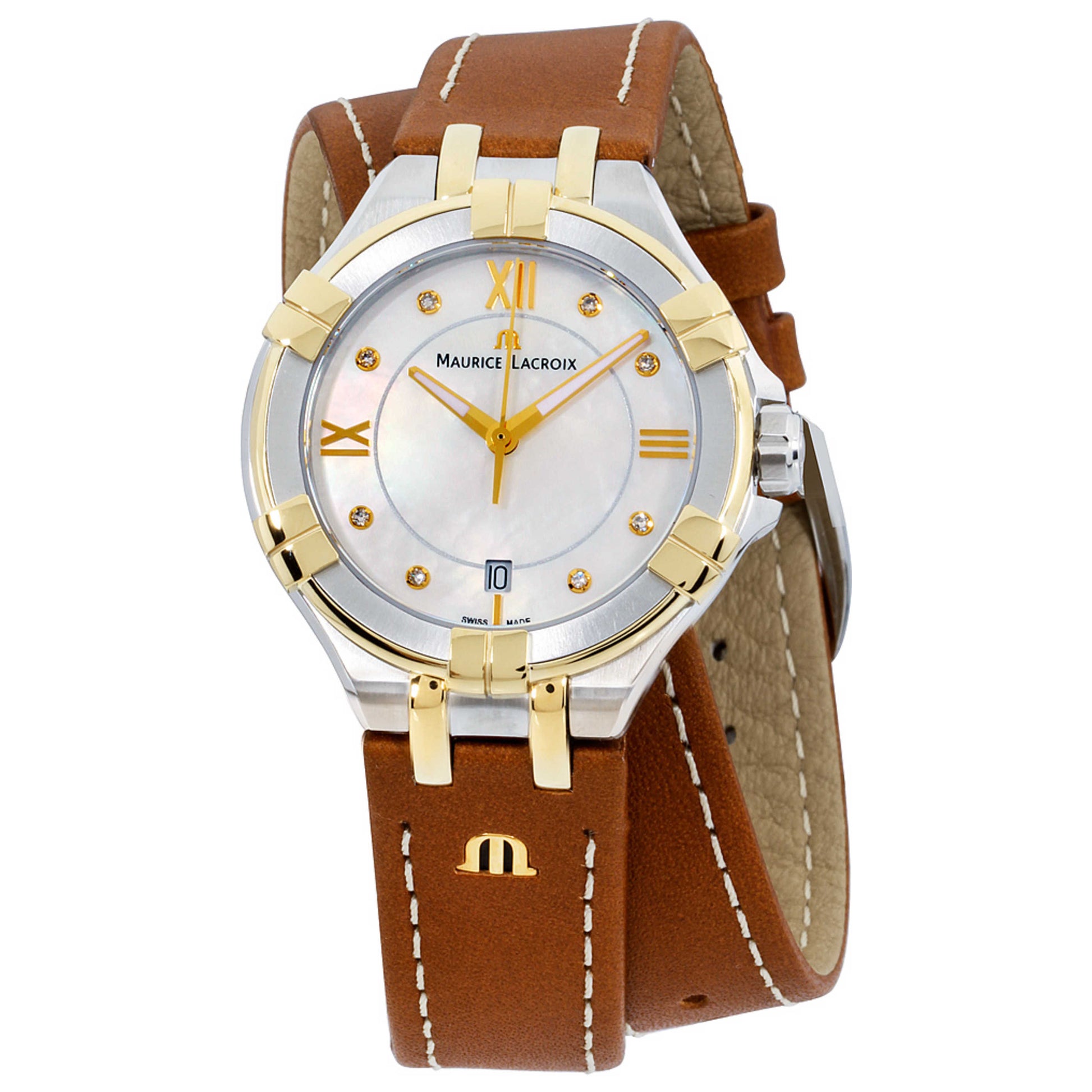 Front view of Maurice Lacroix Aikon Women's Quartz Watch AI1006-PVY11-171-1