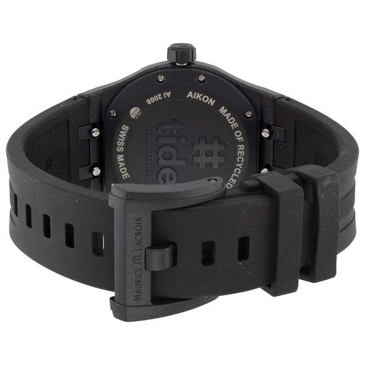 Back view of Maurice Lacroix Aikon #Tide Men's Quartz Watch AI2008-00000-300-0