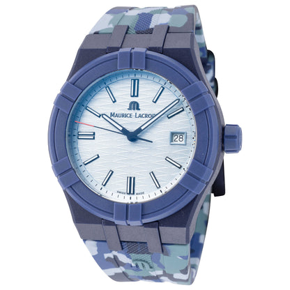 Front view of Maurice Lacroix Aikon #Tide Men's Quartz Watch AI2008-B88AZ-000-0