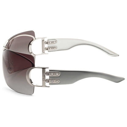 Left view of Christian Dior Airspeed Women's Sunglasses AIRSP1S-0EIQ-N2
