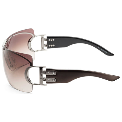 Left view of Christian Dior Airspeed Women's Sunglasses AIRSP1S-0EIU-NH