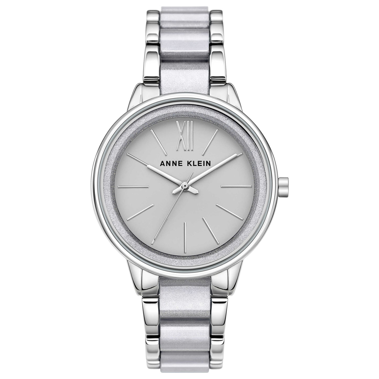 Front view of Anne Klein Classic Women's Quartz Watch AK-1413LGSV