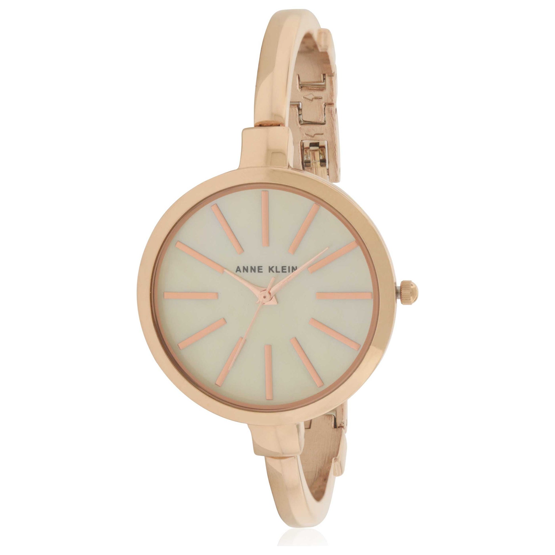Front view of Anne Klein Casual Women's Quartz Watch AK-1470RGST