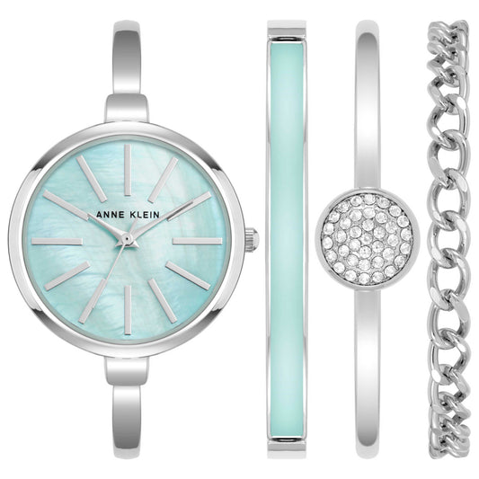 Front view of Anne Klein Women's Quartz AK-1471LBST