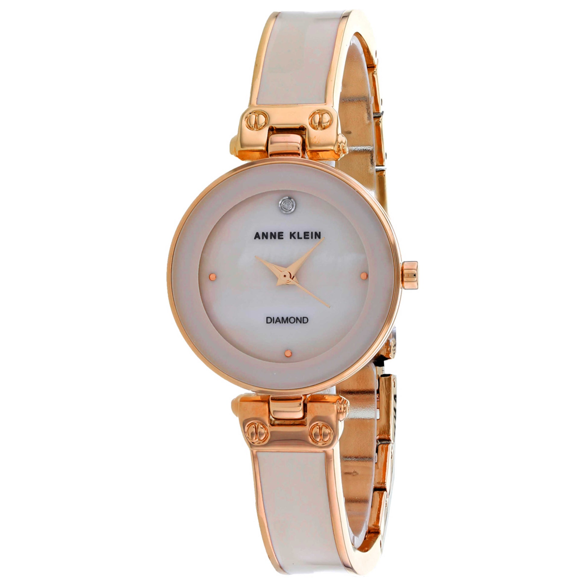 Front view of Anne Klein Classic Women's Quartz Watch AK-1980DFST