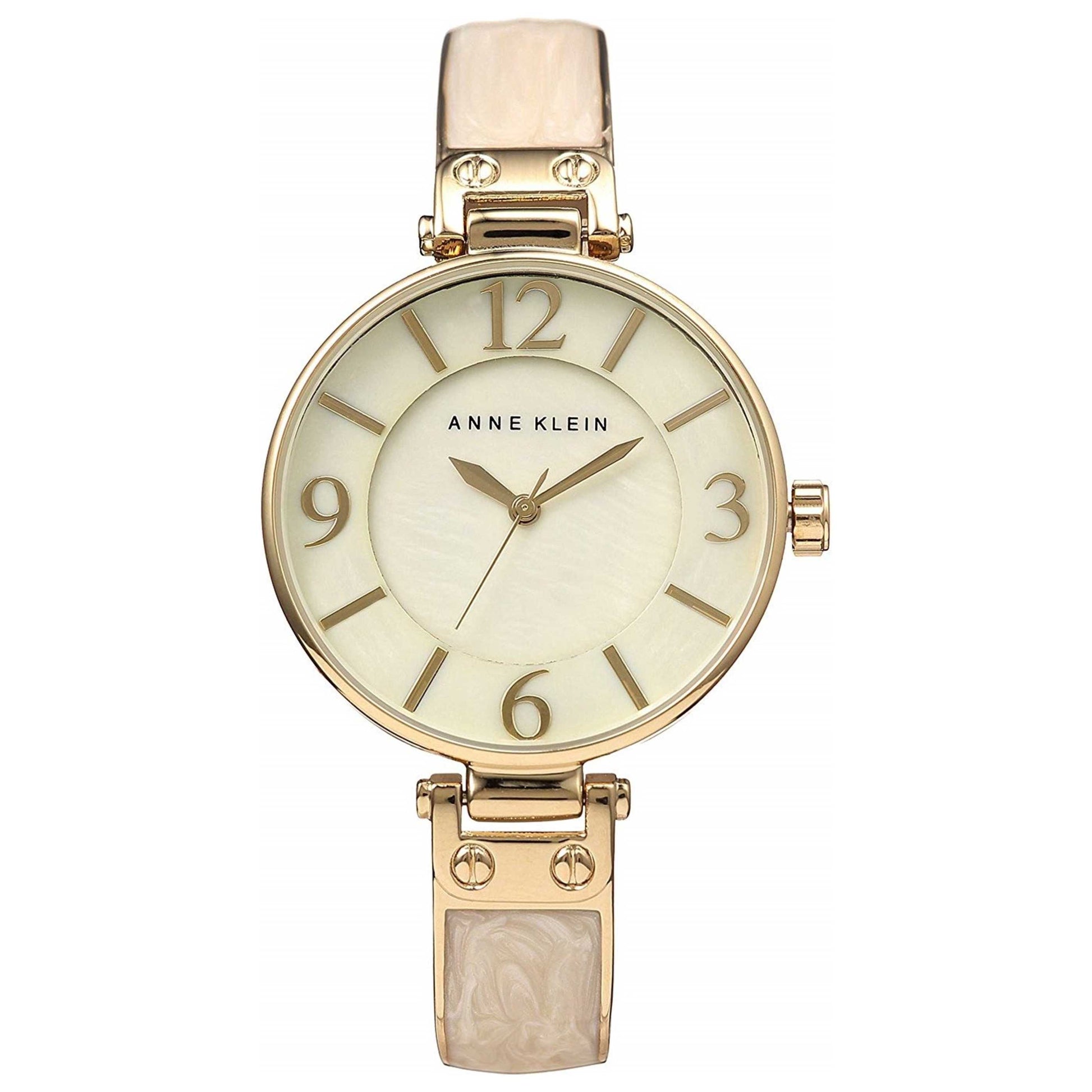 Front view of Anne Klein Casual Women's Quartz Watch AK-1980TPRG