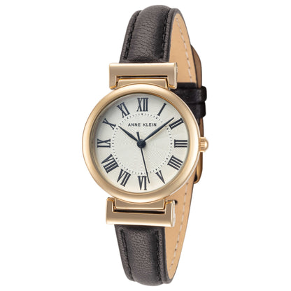 Front view of Anne Klein Fashion Women's Quartz Watch AK-2246CRBK