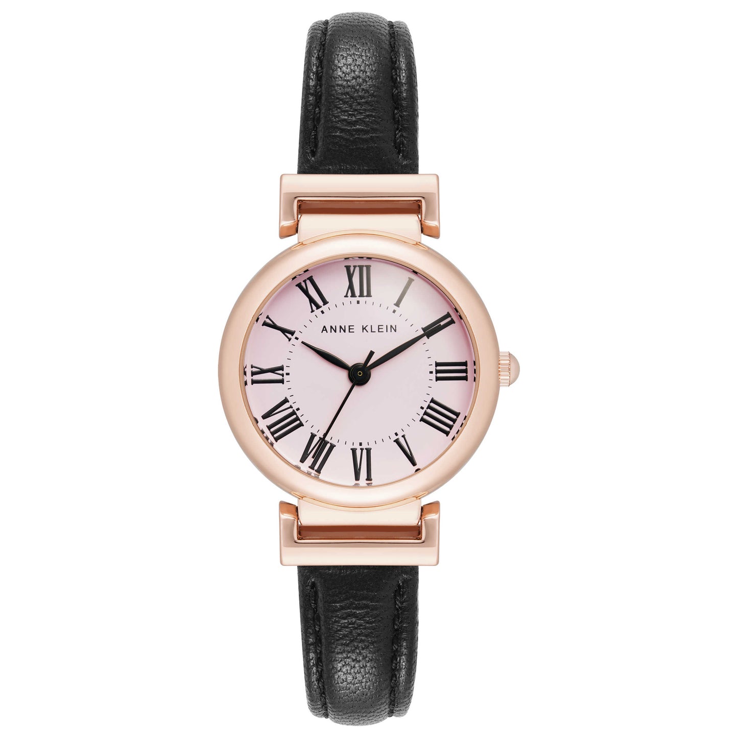 Front view of Anne Klein Classic Women's Quartz Watch AK-2246PKBK