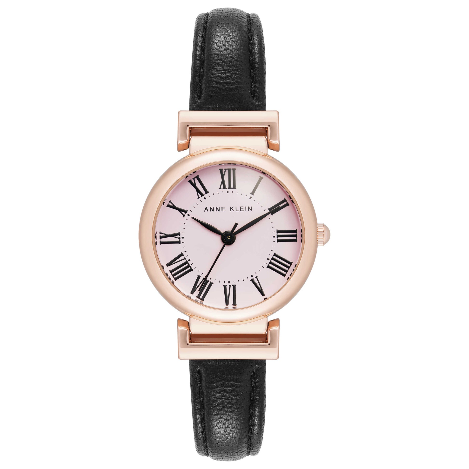 Front view of Anne Klein Classic Women's Quartz Watch AK-2246PKBK