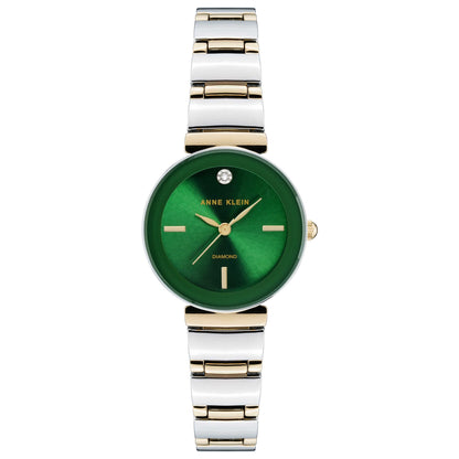 Front view of Anne Klein Classic Women's Quartz Watch AK-2435GNTT