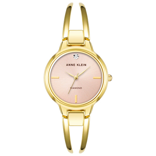 Front view of Anne Klein Classic Women's Quartz Watch AK-2626PKGB