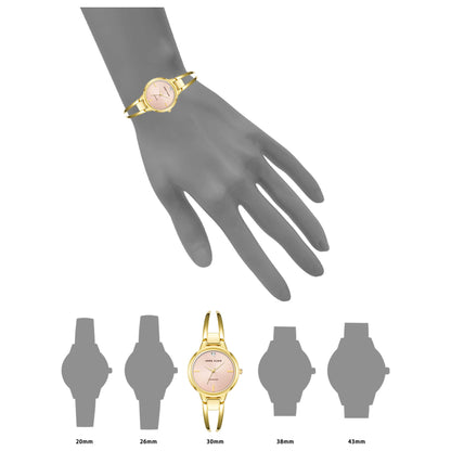 Anne Klein Classic Women's Quartz Watch AK-2626PKGB - Image #6