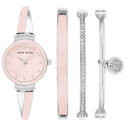 Front view of Anne Klein Women's Quartz AK-2717PKST