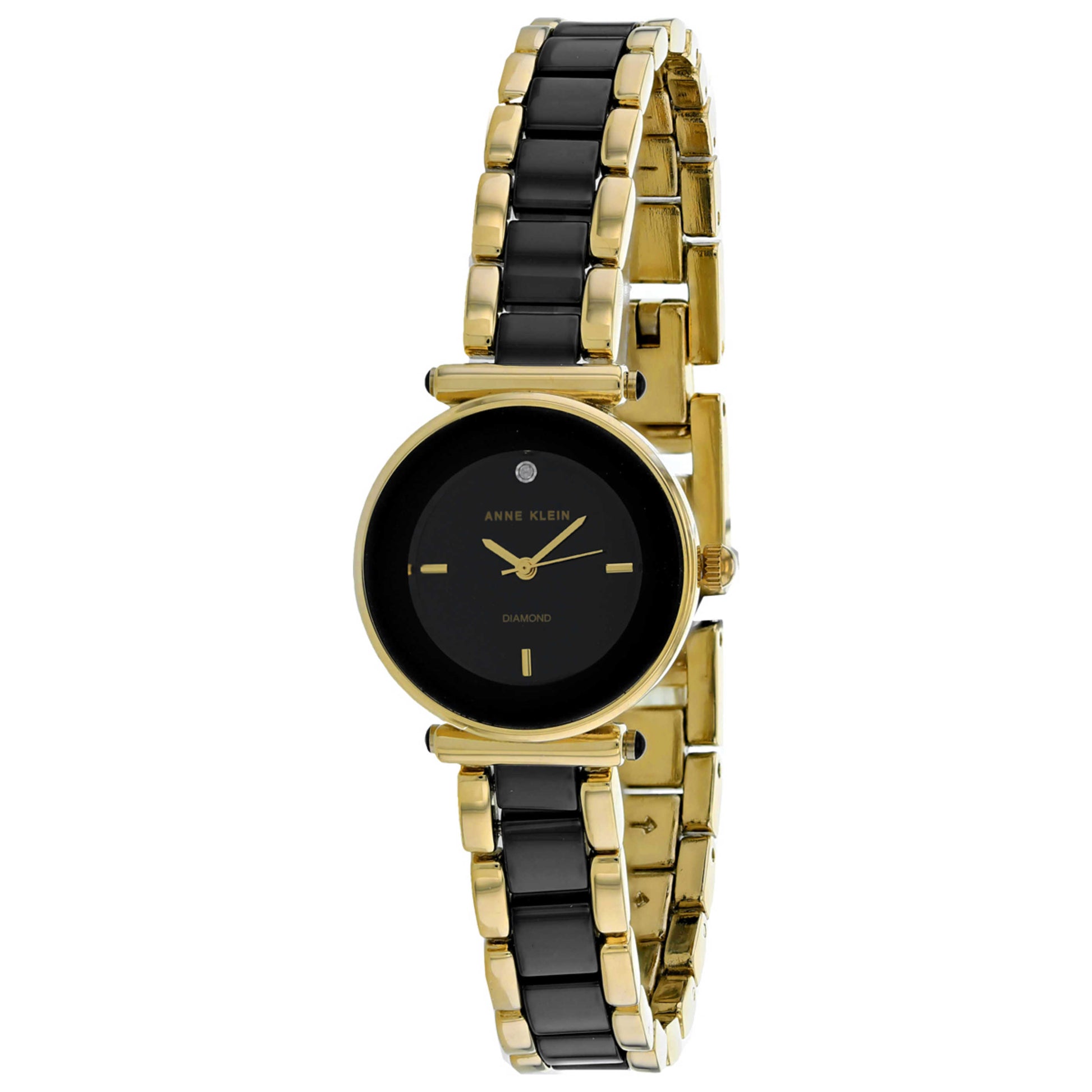 Front view of Anne Klein Classic Women's Quartz Watch AK-3492BKST