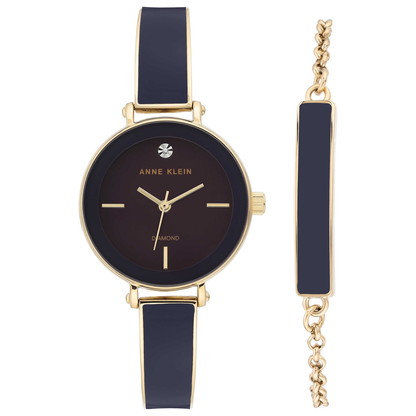 Front view of Anne Klein Women's Quartz AK-3620PLST
