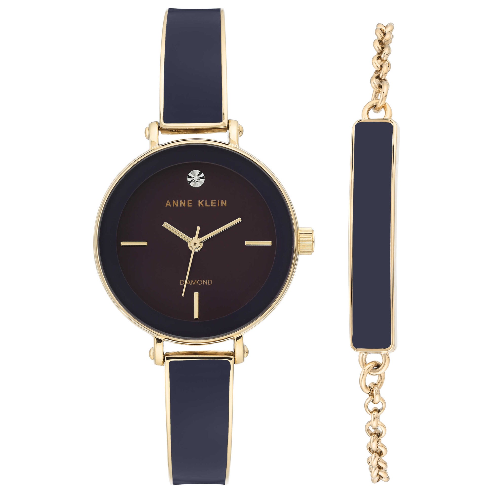 Front view of Anne Klein Women's Quartz AK-3620PLST