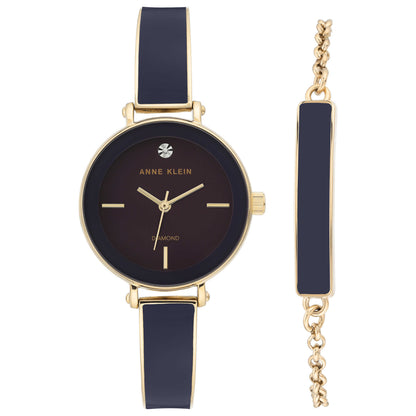 Front view of Anne Klein Women's Quartz AK-3620PLST