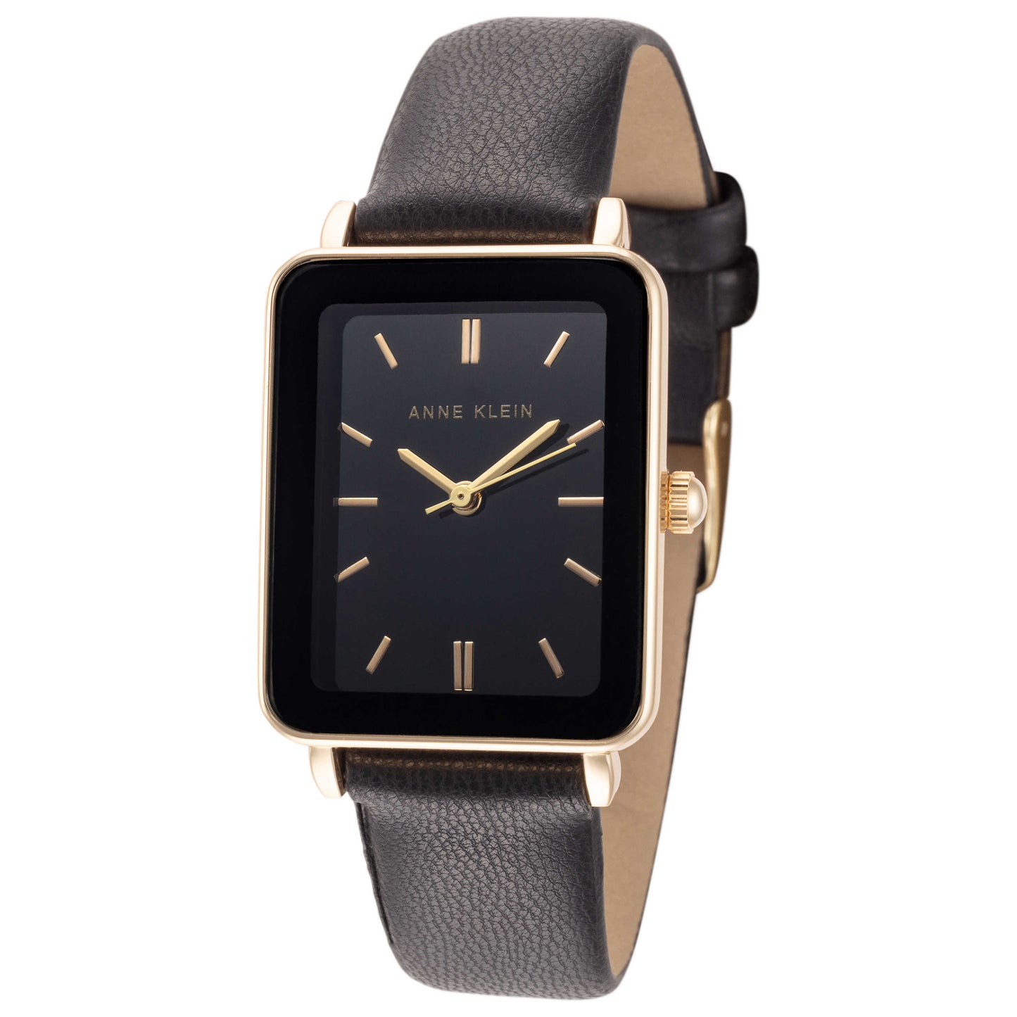 Front view of Anne Klein Fashion Women's Quartz Watch AK-3702BKBK
