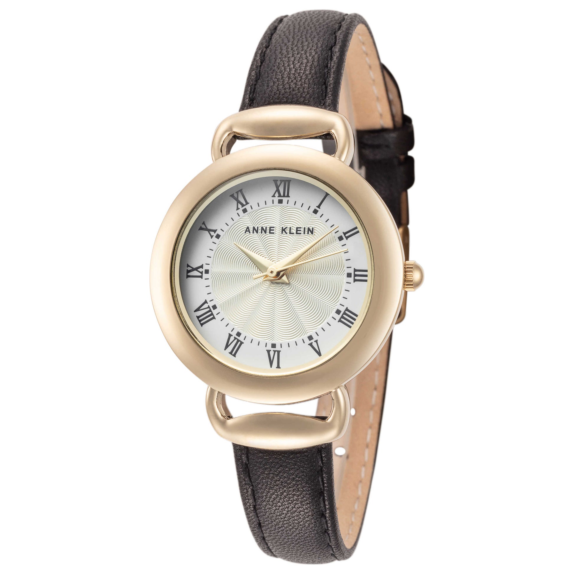 Front view of Anne Klein Fashion Women's Quartz Watch AK-3830SVBK