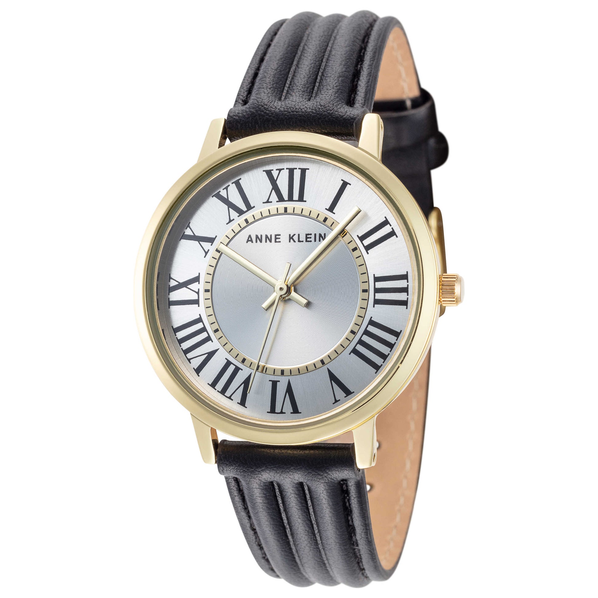 Front view of Anne Klein Fashion Women's Quartz Watch AK-3836GPBK