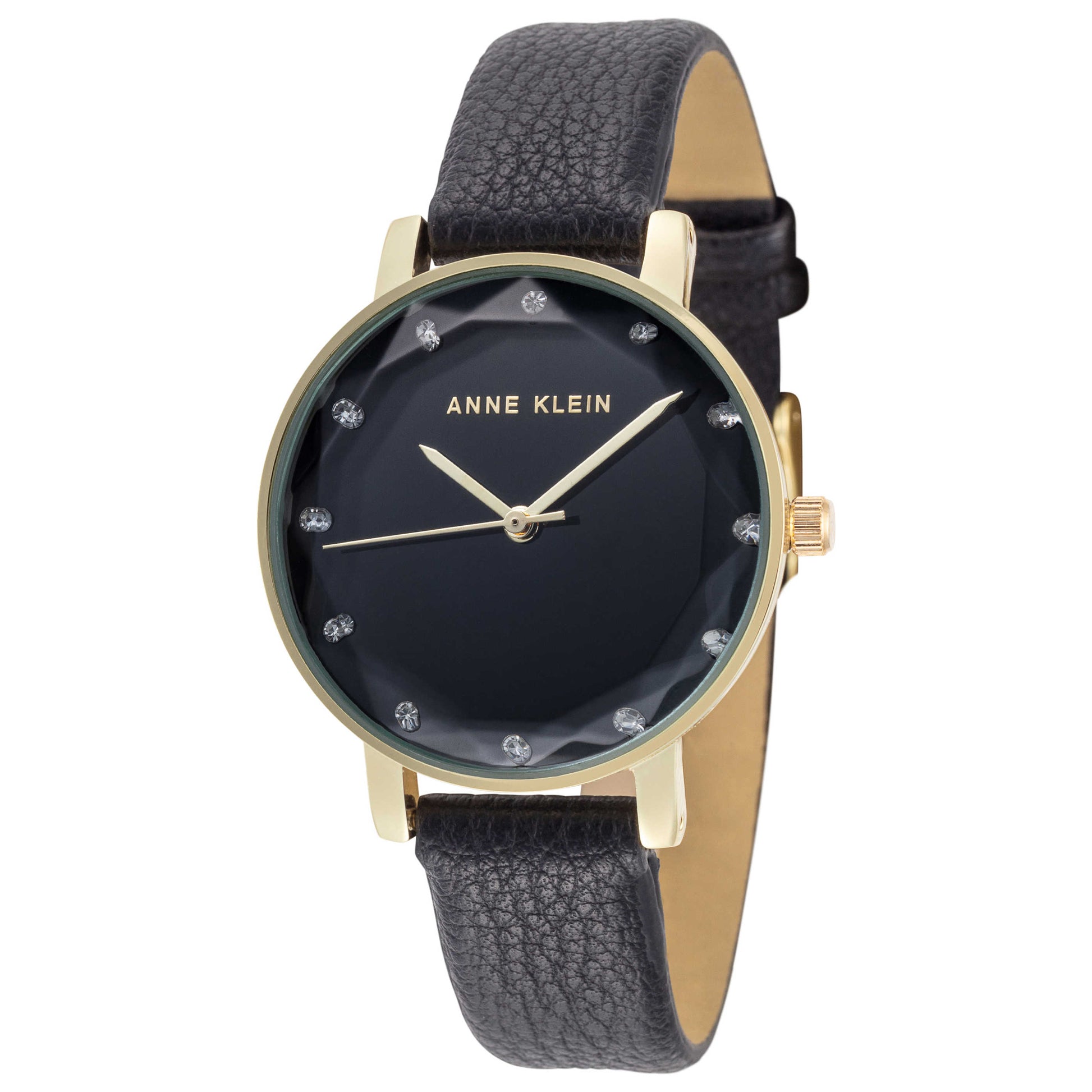 Front view of Anne Klein Premium Women's Quartz Watch AK-3884GPBK