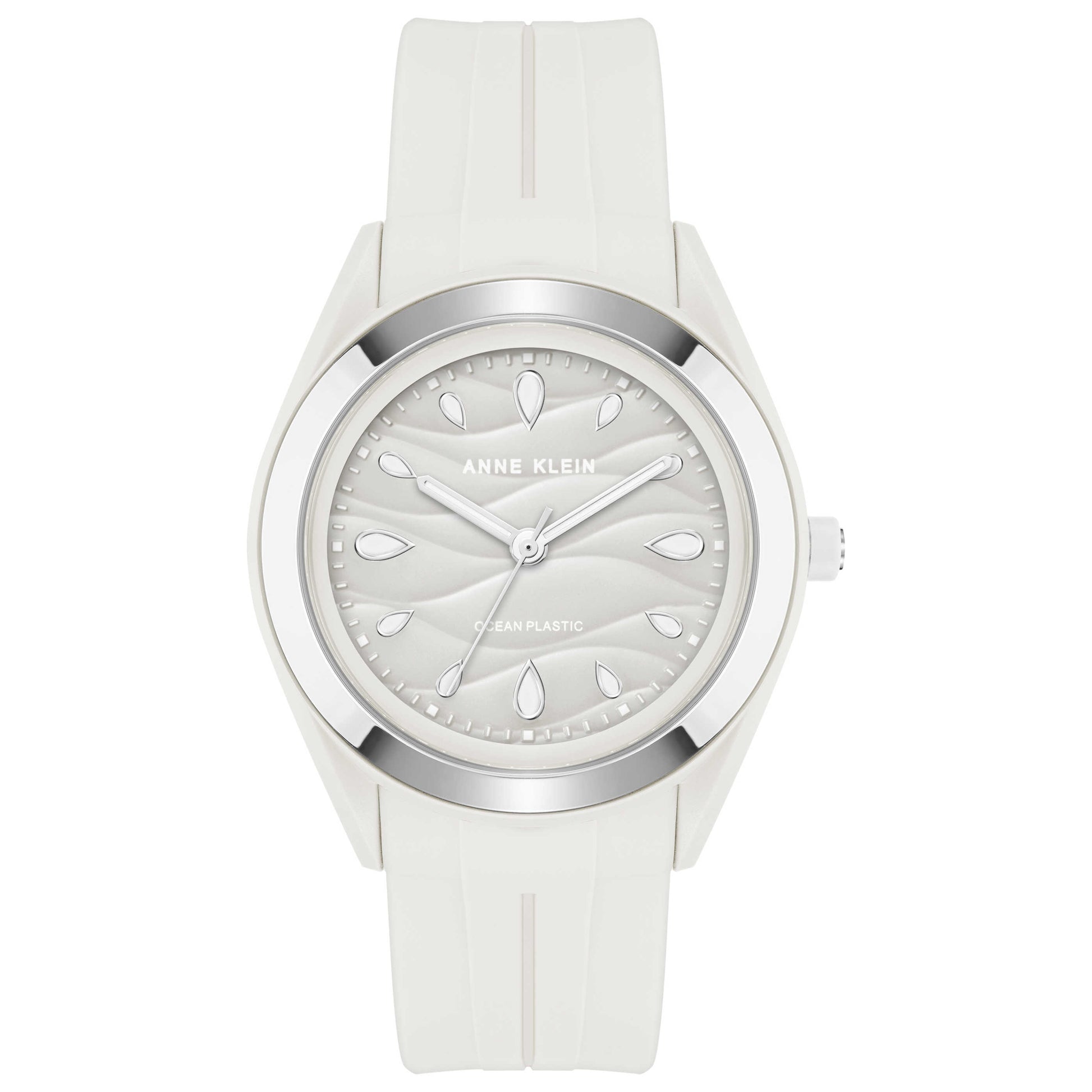 Front view of Anne Klein Women's Solar AK-3913SVWT