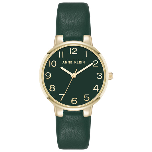 Front view of Anne Klein Classic Women's Quartz Watch AK-4200GPGN