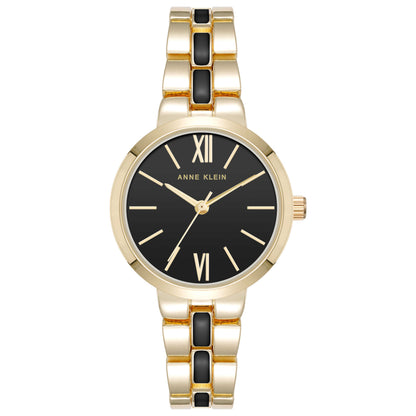 Front view of Anne Klein Women's Quartz AK-4208BKGB