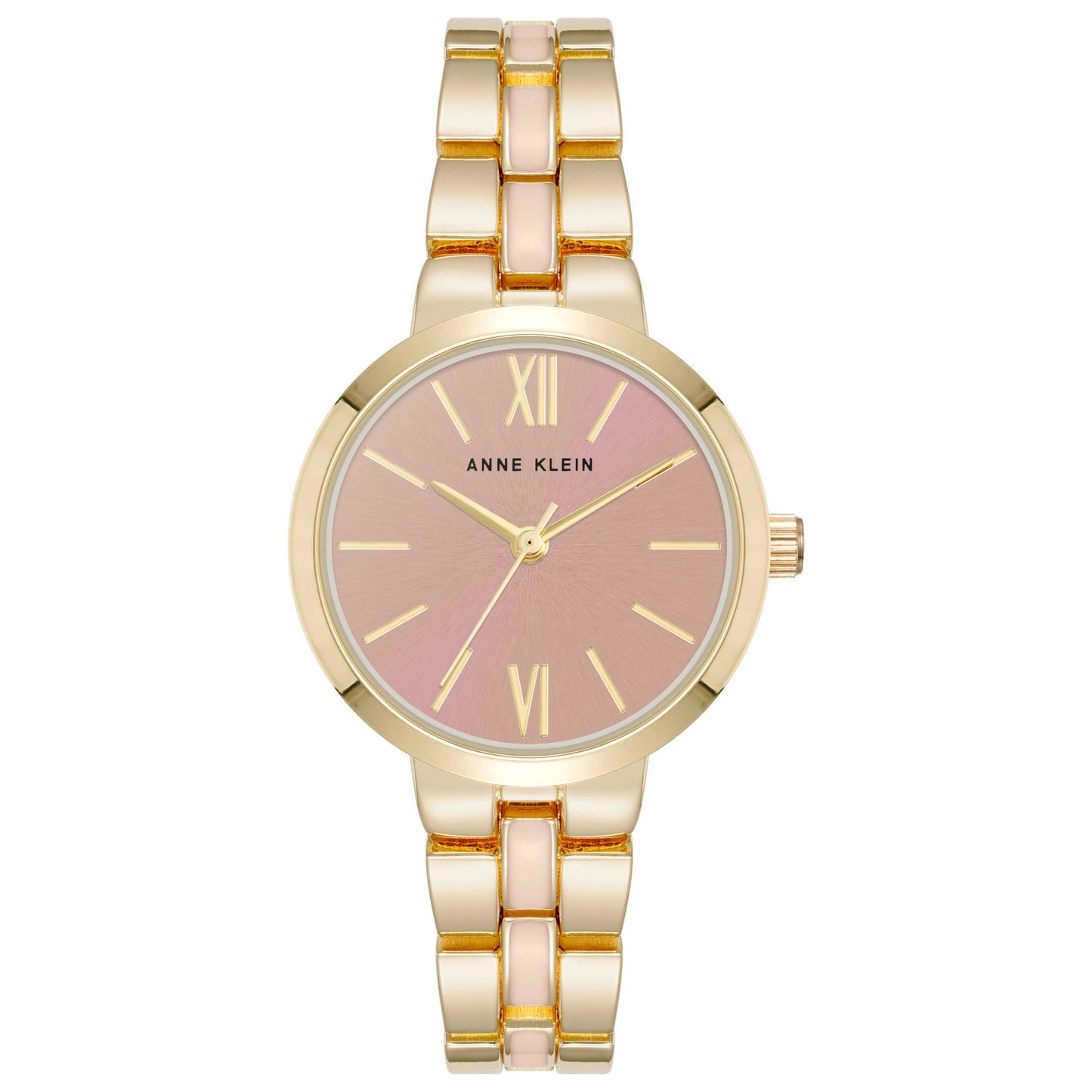 Front view of Anne Klein Women's Quartz AK-4208PKGB