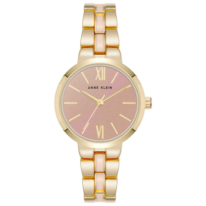 Front view of Anne Klein Women's Quartz AK-4208PKGB