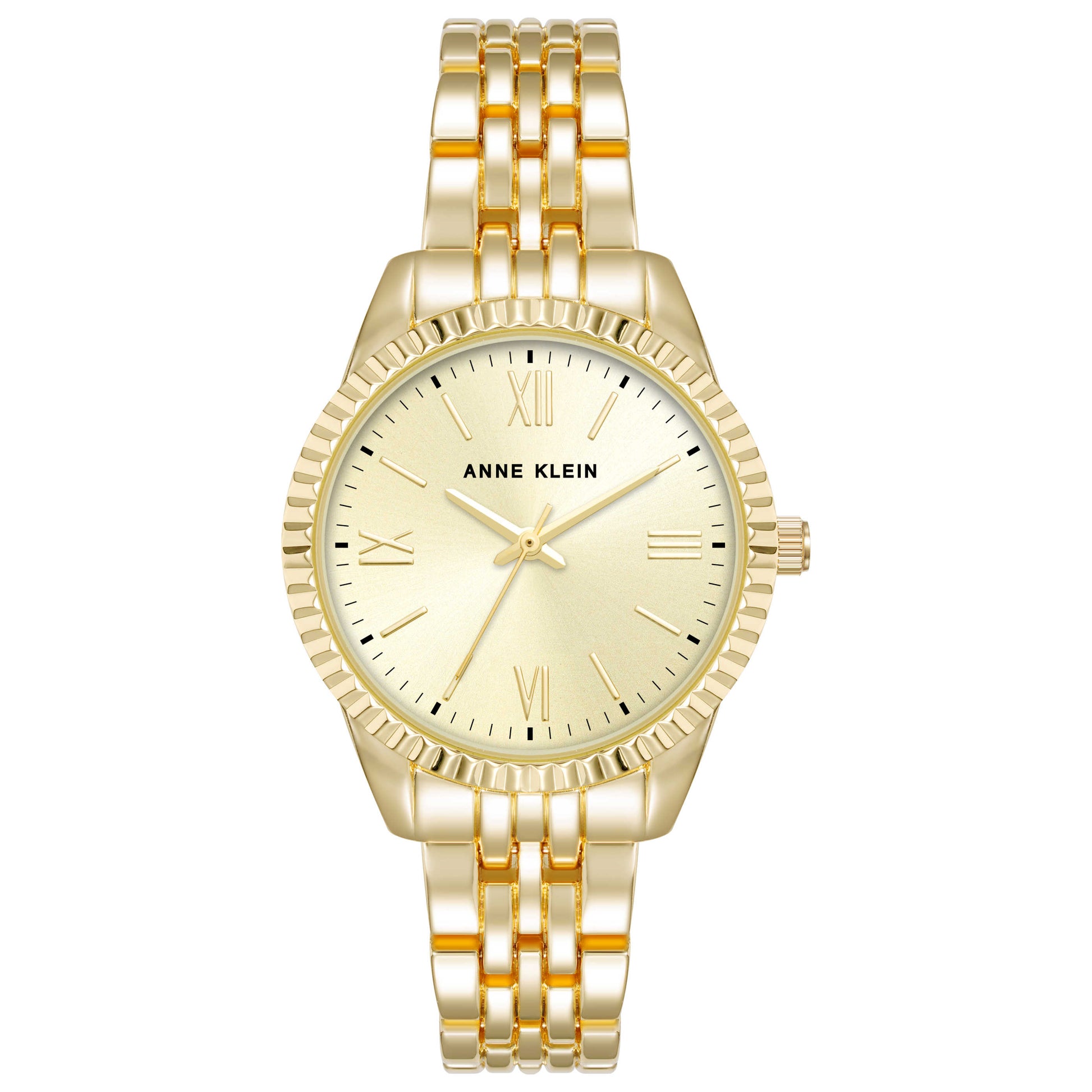 Front view of Anne Klein Women's Quartz AK-5086CHGB