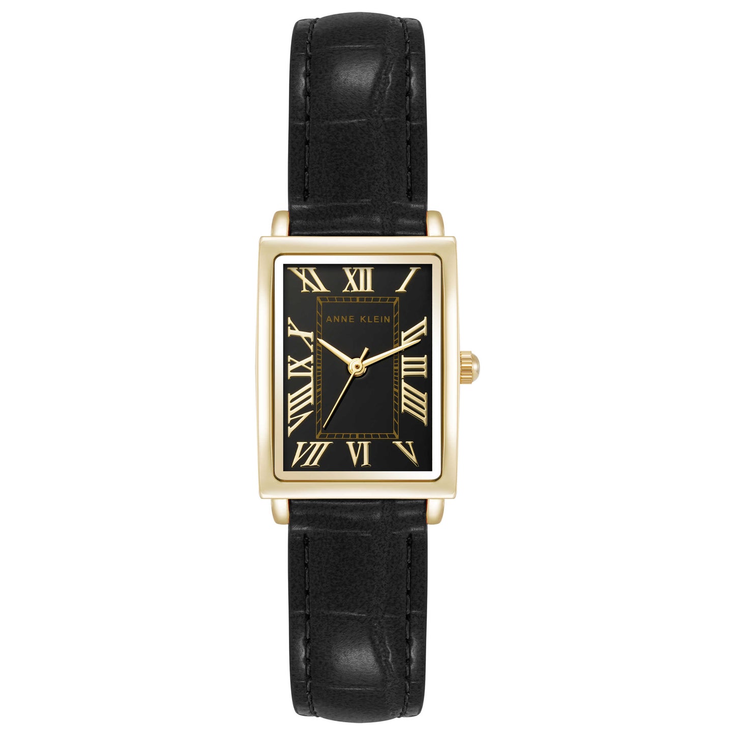 Front view of Anne Klein Classic Women's Quartz Watch AK-5090GPBK