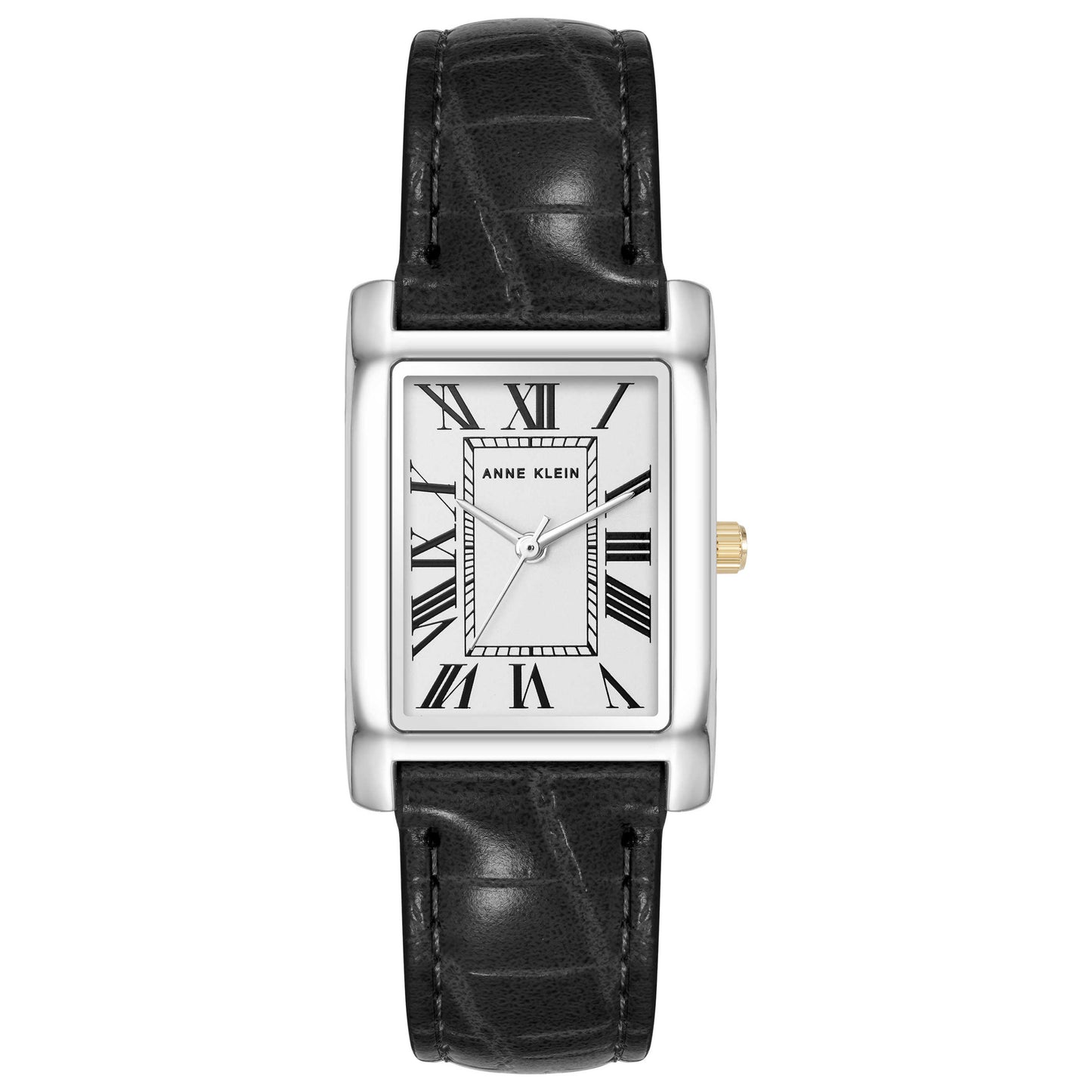 Front view of Anne Klein Classic Women's Quartz Watch AK-5091SVBK