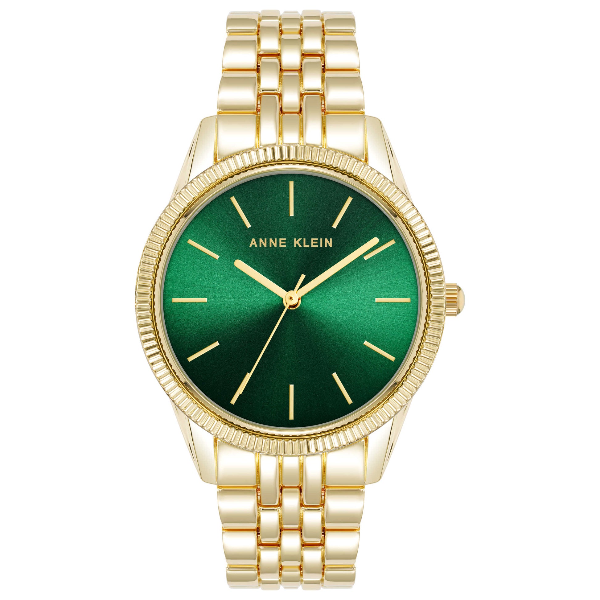 Front view of Anne Klein Women's Quartz AK-5094GNGB