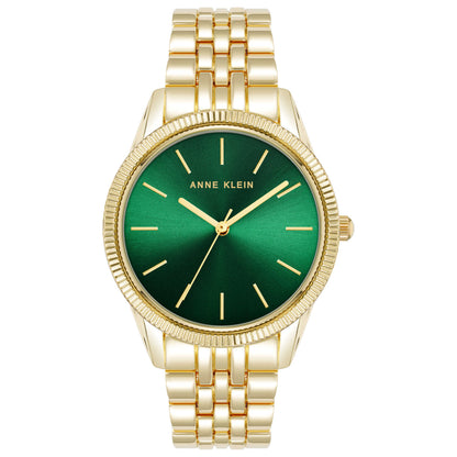 Front view of Anne Klein Women's Quartz AK-5094GNGB