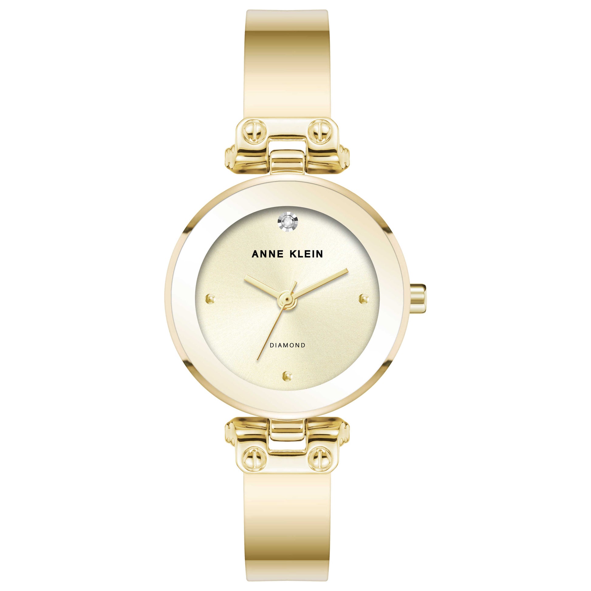 Front view of Anne Klein Classic Women's Quartz Watch AK-5140CHGB