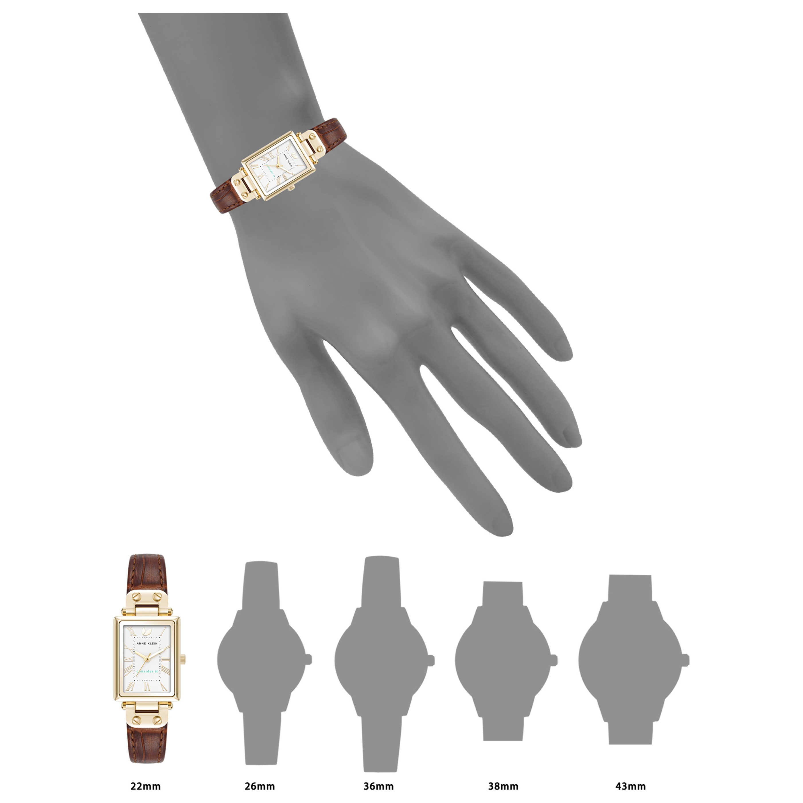 Anne Klein Women's Watch AK-5152SVBN – Ashford.com