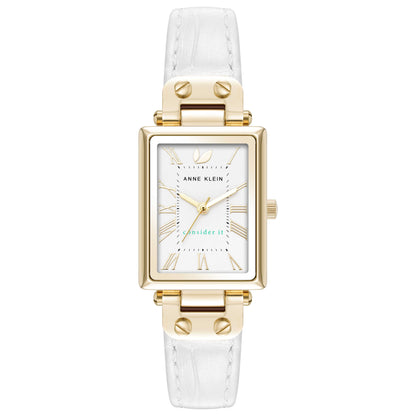 Front view of Anne Klein Classic Women's Quartz Watch AK-5152SVWT
