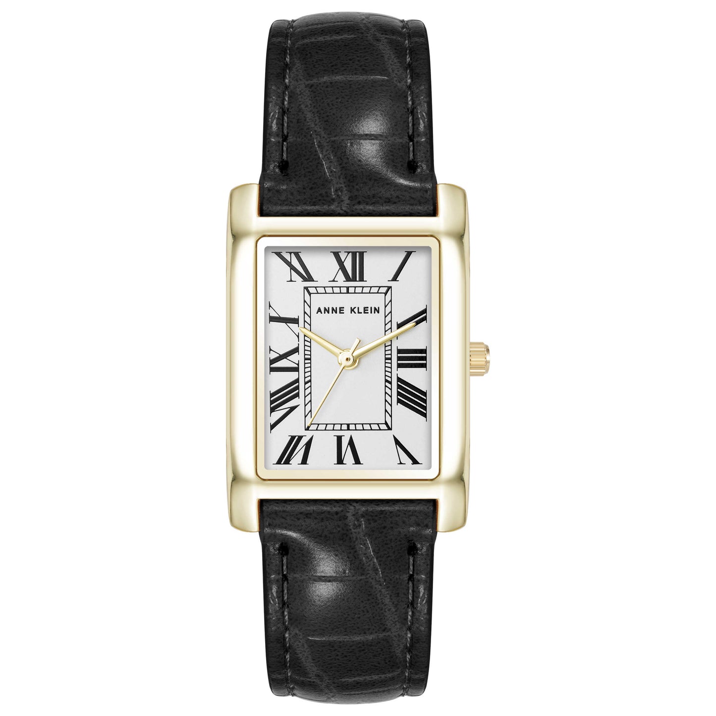 Front view of Anne Klein Classic Women's Quartz Watch AK-5218GPBK