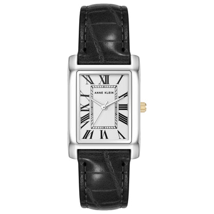 Front view of Anne Klein Classic Women's Quartz Watch AK-5219SVBK