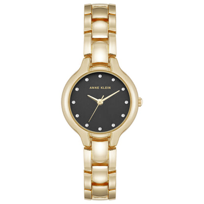 Front view of Anne Klein Women's Quartz AK-5292BKGB